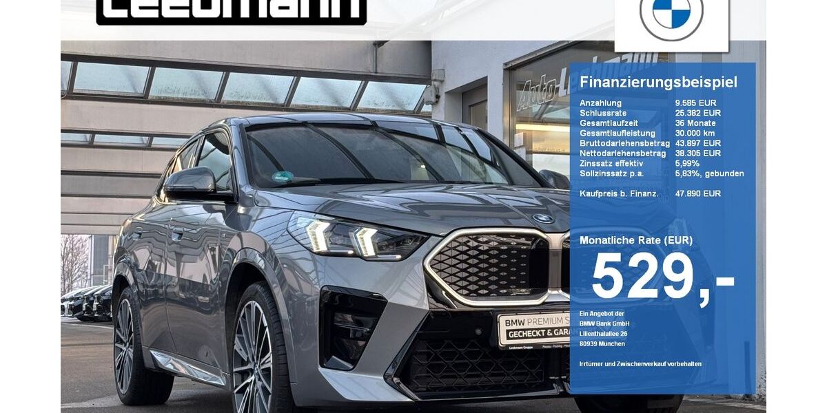 BMW iX2 21.051 km 47.890 &euro; Passau 94036