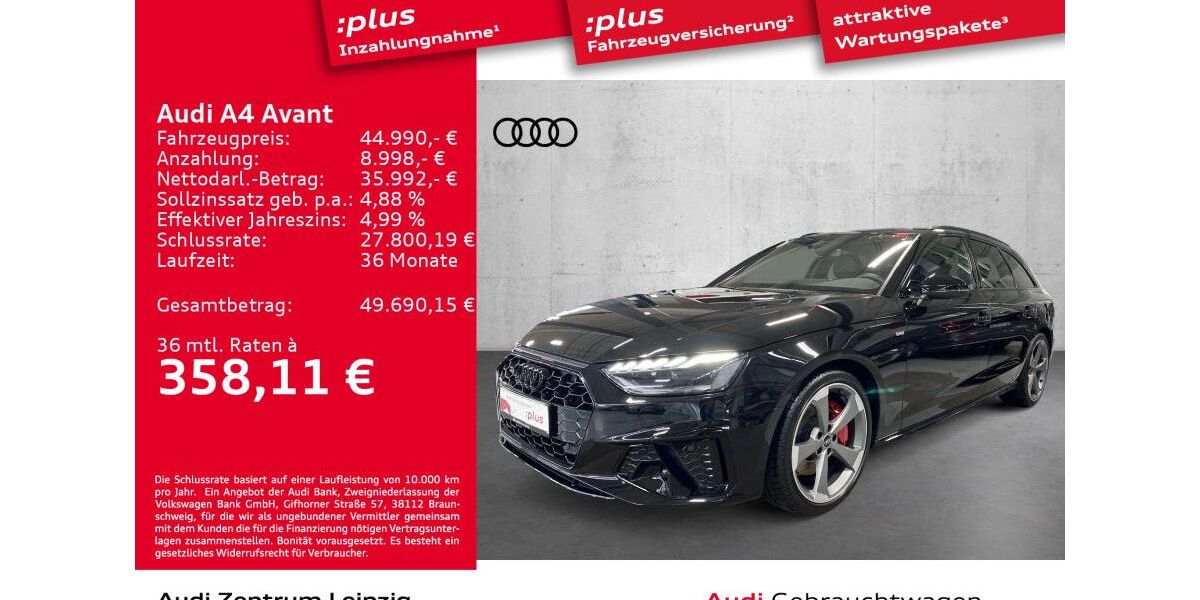 Audi A4 15.736 km 40.880 &euro; Leipzig 04129