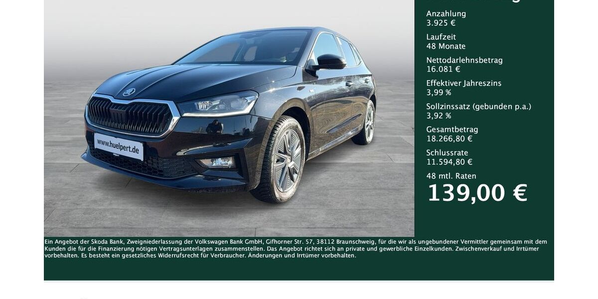 Skoda Fabia 8.021 km 20.006 &euro; Dortmund 44141