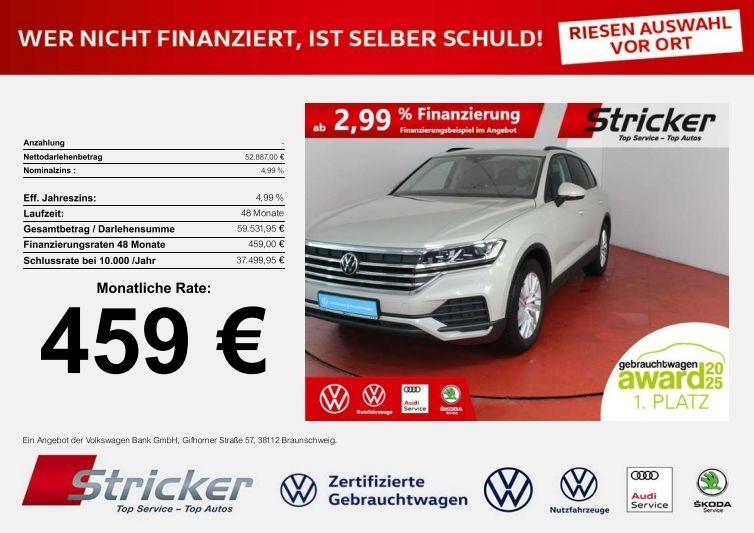 VW Touareg 21.981 km 52.879 &euro; Horn-Bad Meinberg 32805