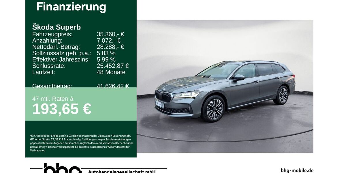 Skoda Superb 15.180 km 33.960 &euro; Reutlingen 72770