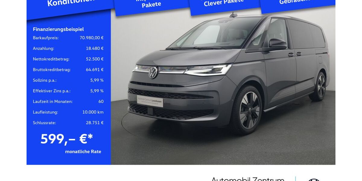 VW T7 Multivan 9.980 km 69.980 &euro; Leverkusen 51379