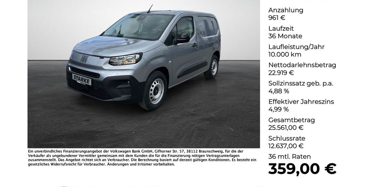 Fiat Doblo 9.151 km 23.880 &euro; Vechta 49377