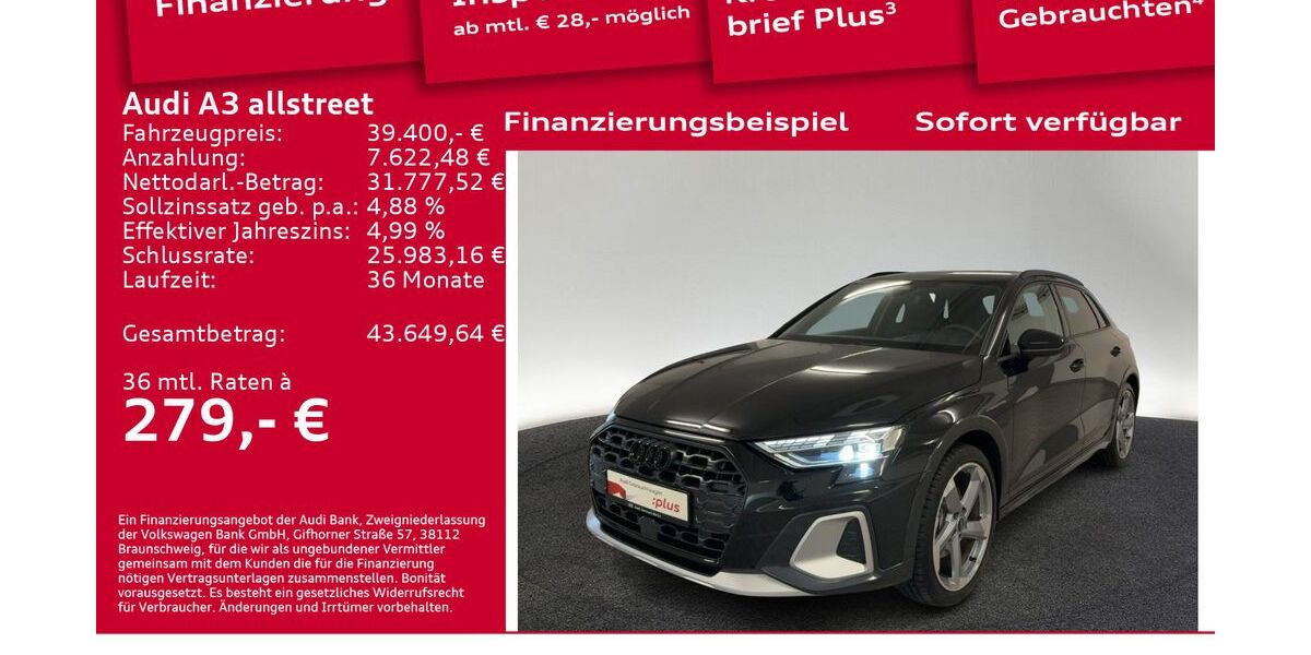 Audi A3 3.100 km 39.400 &euro; Berlin 12489